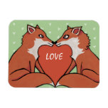 Foxy Love Premium Magnet