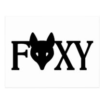 Foxy Post Card