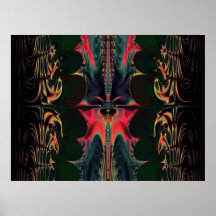 Fractal 3105-2 posters