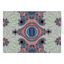 Fractal Eye Greeting Cards