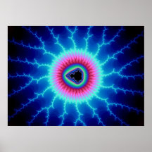 Fractal Eye Print