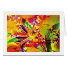 Fractal Fantasy 15 Greeting Card