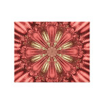 Fractal flower canvas print