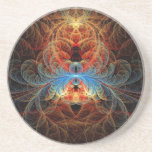 Fractal - Insect - Black Widow Beverage Coaster
