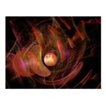 Fractal - Life Origins Post Card