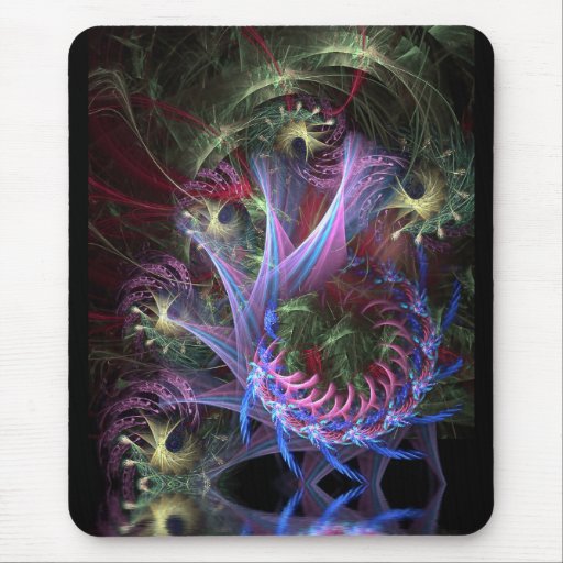Fractal Ribbons Mousepad