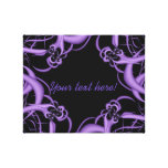 Fractal tentacles canvas print