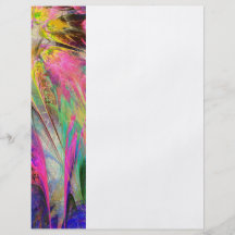 Fractal - Tropical Flowers Full Color Flyer
