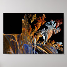 Fractal Wonderland Poster