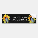 Fragged Bumper Stick Bumper Sticker