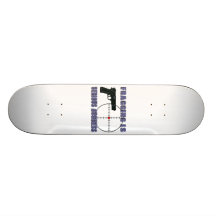 Fragging Is Serious Business Skate Board