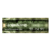 Fragmente Profile Card Business Card Template