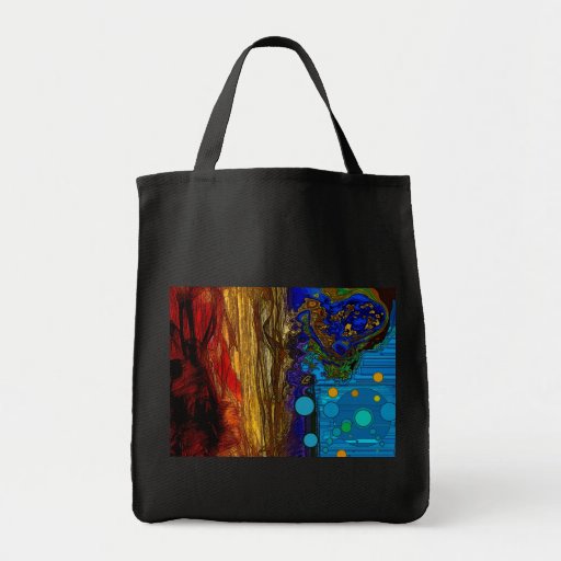 Fram - Abstract Art Canvas Bags