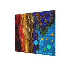 Fram - Abstract Art Canvas Canvas Print