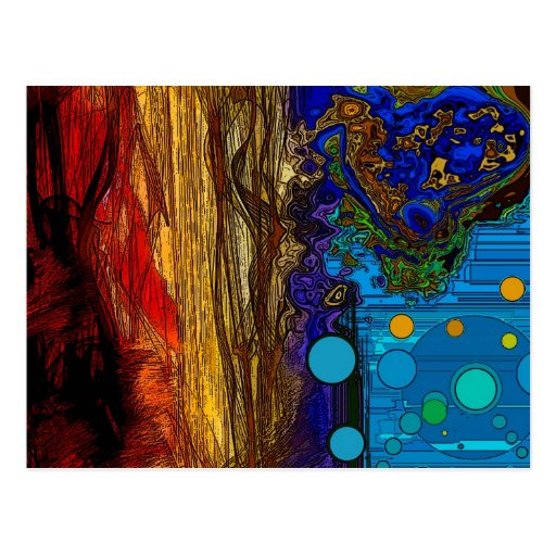 Fram - Abstract Art Post Cards