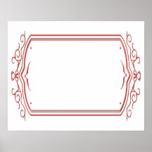 Frame Border Template - Add your TXT or IMG Posters