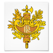 France Coat Of Arms Photo Art