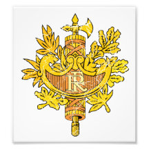 France Coat Of Arms Photo Art