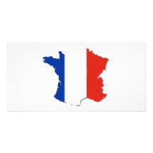 France Flag Colours! Photo Cards