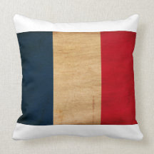 France Flag Pillows