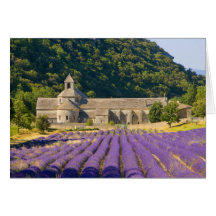 France, Gordes. Cistercian monastery of Cards
