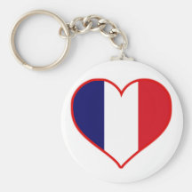 France Love Key Chains