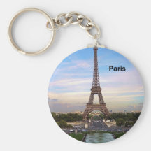 France Paris Eiffel Tower (by St.K) Key Chain