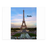 France Paris Eiffel Tower (by St.K) Post Cards