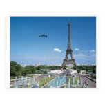 France Paris Eiffel Tower (by St.K) Postcards