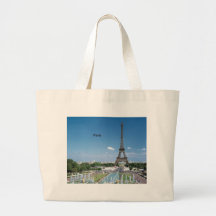 France Paris Eiffel Tower (by St.K) Tote Bag