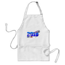 France Soccer Les Bleus 2010 flag gifts Apron