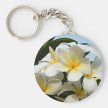 Frangipani Bliss Key Chain