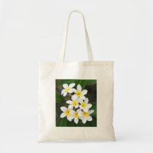 Frangipani Canvas Bags
