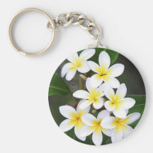 Frangipani Keychains