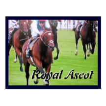Frankel at Royal Ascot Diamond Jubilee postcard