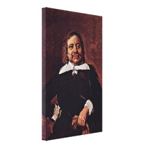 Franken Fran - A man with a pointed collar Gallery Wrap Canvas