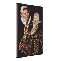 Franken Fran - The nurse with the child Canvas Prints