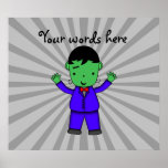 Frankenstein boy posters