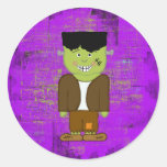 Frankenstein Halloween Envelope Seals Sticker