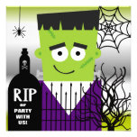 Frankenstein Halloween Party Invitation