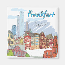 Frankfurt Refrigerator Magnets