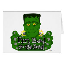 Frankie I'm Bad To The Bone! Card