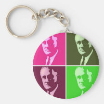 Franklin D. Roosevelt Keychain