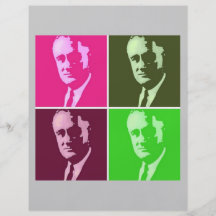 Franklin D. Roosevelt Personalized Flyer