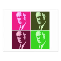 Franklin D. Roosevelt Postcard