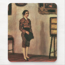 Franz von Stuck - Mary as a bullfighter Mouse Pads