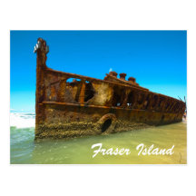 fraser island, Australia Postcard