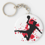 Frauenhandball handball sign key chain