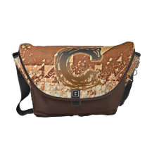 FRAZZLE MONOGRAM C MESSENGER BAG