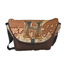 FRAZZLE MONOGRAM H MESSENGER BAGS
